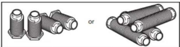 WHIRLPOOL YWED9620HC - Parts Supplied (all models): - 1