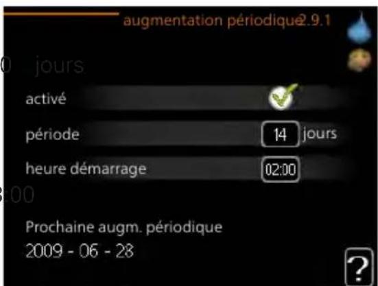 Nibe SMO 40 - heure démarrage - 1