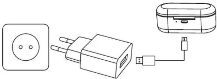 ACME BH411 - Înainte de a începe să utilizați căștile, trebuie să încărcați bateria și să cuplați căștile la un dispozitiv compatibil. - 1