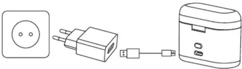 ACME BH420W - Austiņu un uzlādēšanas korpusa uzlādēšana - 1