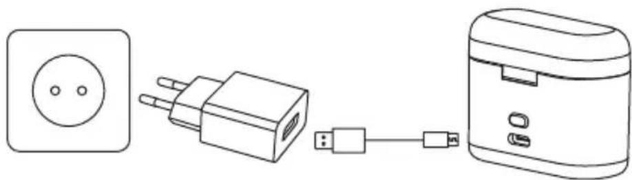ACME BH420W - Înainte de a începe să utilizați căștile, trebuie să încărcați bateria și să cuplați căștile la un dispozitiv compatibil. - 1