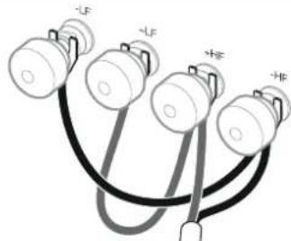 BOWERS & WILKINS 803 D4 - Note importance concerning la sécurité dans certains pays, notamment en Europe, l'utilisation de fiches bananes est considérée comme un risque potentiel d'electrogation. - 2