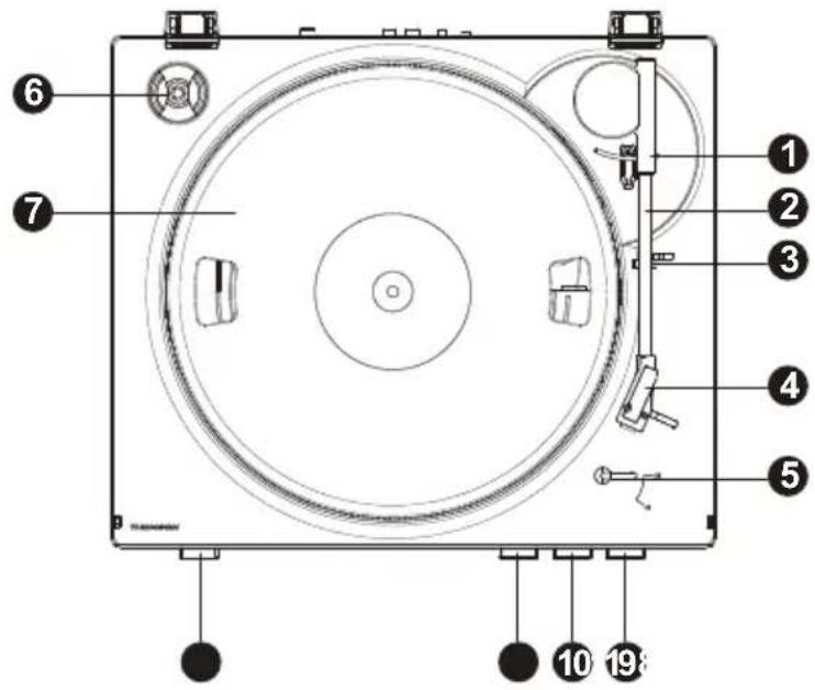 THOMSON TT350 - BEDIENUNGSANLEITUNG - 1