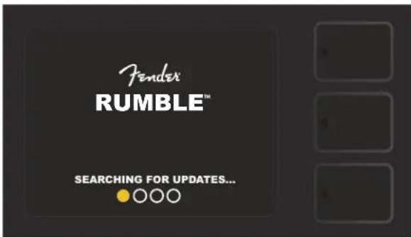 FENDER Rumble Stage 800 - MISE À JOUR DU FIRMWARE ET RESTAURATION DES PARAMÈTRES USINE - 2