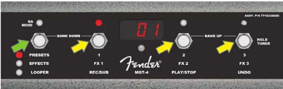 FENDER Rumble Stage 800 - MODE PRESETS (PRÉRÉGLAGES) - 1