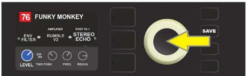 FENDER Rumble Stage 800 - MODIFICATION DES PARAMÈTRES DES EFFETS - 5