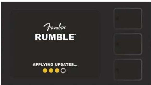 FENDER Rumble Stage 800 - MISE À JOUR DU FIRMWARE ET RESTAURATION DES PARAMÈTRES USINE - 4