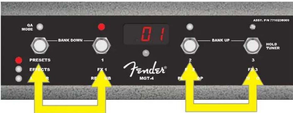 FENDER Rumble Stage 800 - MODE PRESETS (PRÉRÉGLAGES) - 2