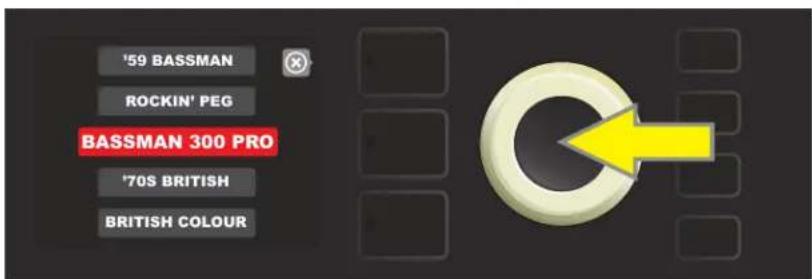 FENDER Rumble Stage 800 - REEMPLACEMENT DES MODÈLES D'AMPLIFICATEURS PRÉRÉGLÉS - 3