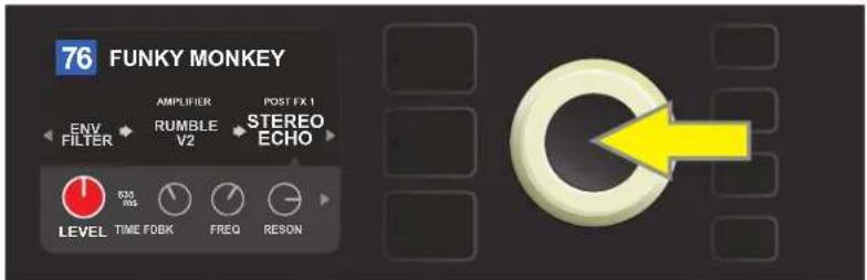 FENDER Rumble Stage 800 - MODIFICATION DES PARAMÈTRES DES EFFETS - 3