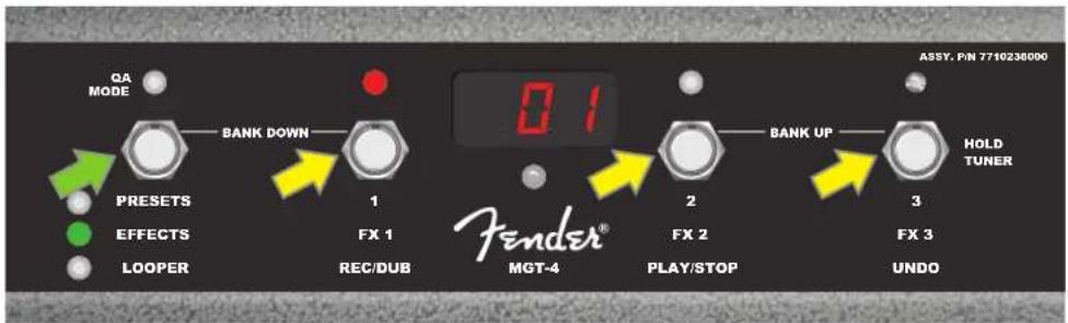 FENDER Rumble Stage 800 - MODE EFFECTS (EFFETS) - 1