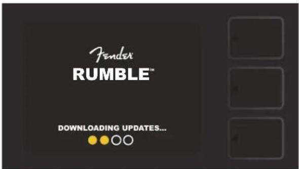 FENDER Rumble Stage 800 - MISE À JOUR DU FIRMWARE ET RESTAURATION DES PARAMÈTRES USINE - 3