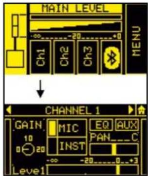 DB Technologies es1203 - HOME PAGE AND QUICK CONTROLS - 10