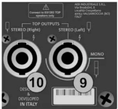 DB Technologies es1203 - Left TOP OUTPUT (MONO) - 4