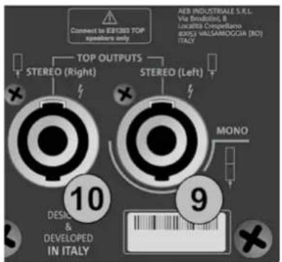 DB Technologies es1203 - Left TOP OUTPUT (MONO) - 1