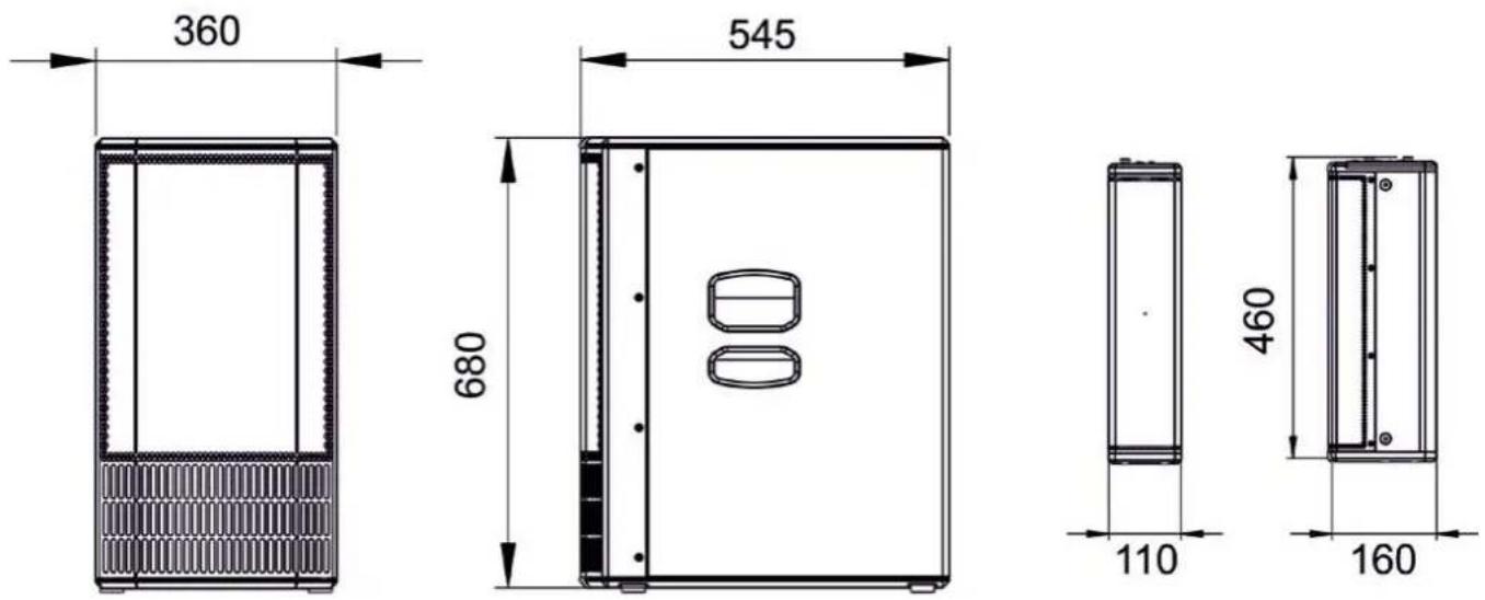 DB Technologies es1203 - DIMENSIONES - 1