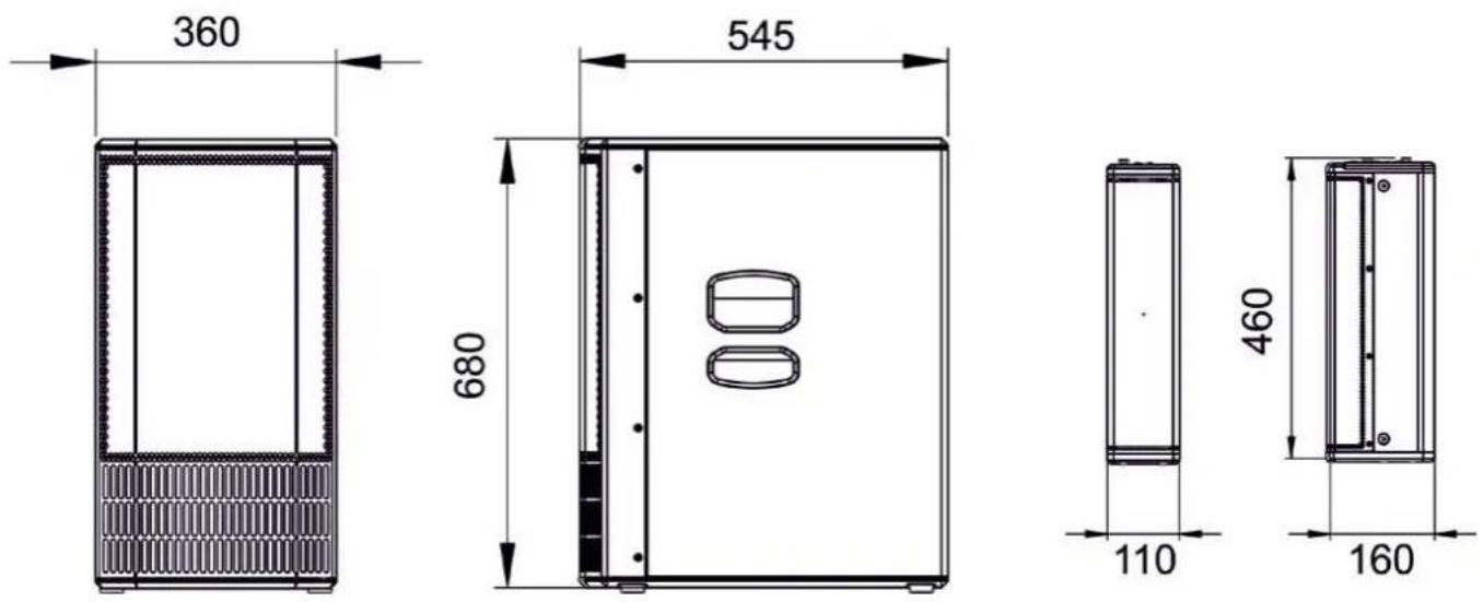 DB Technologies es1203 - DIMENSIONS - 1