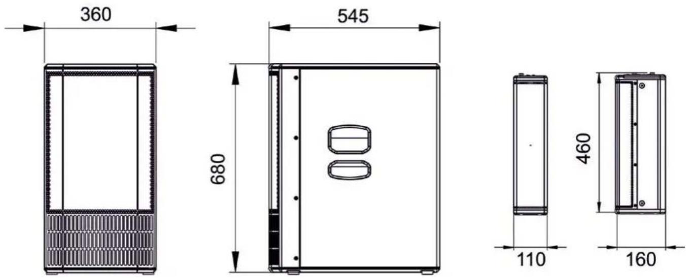DB Technologies es1203 - ABMESSUNGEN - 1