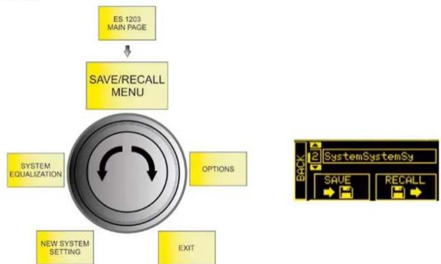 DB Technologies es1203 - EXTENDED SETTINGS MENU - 4