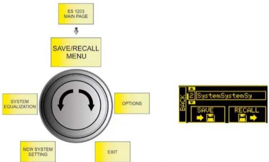 DB Technologies es1203 - ERWEITERTES EINSTELLUNGS-MENÜ - 4