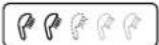 Tesy BelliSlimo Cloud 100 - Symbol „Sluchadlo“ - 1