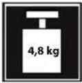 AL-KO Solo 442 - Simboli sull'apparecchio - 7