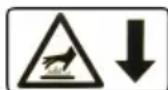 AL-KO Pro 700 V2 - Symbole umieszczone na urządzeniu - 11