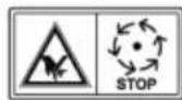 AL-KO Solo R765.8 HD - Symbole umieszczone na urządzeniu - 4