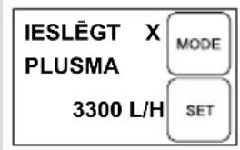 AL-KO HWA 60005 Premium - Displeja rādījums lericres režims Funkcija / Darbības - 2
