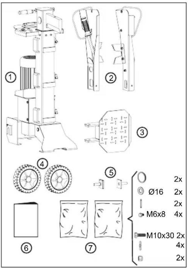 AL-KO LSV 6 - Leveringsomfang for LSV 6 - 1