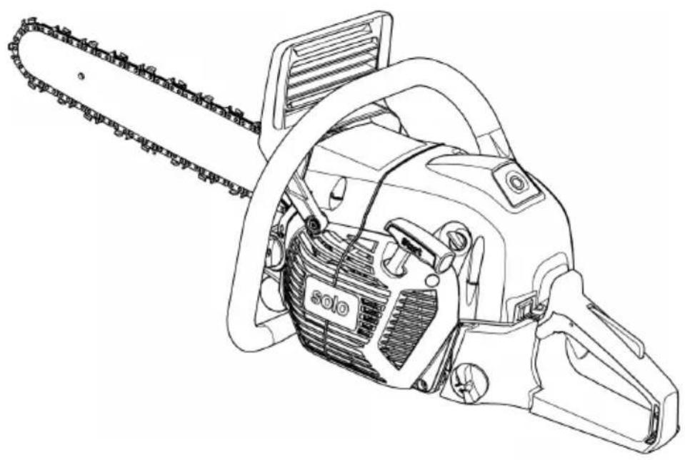 AL-KO Solo 6646 - BETRIEBSANLEITUNG BENZIN-KETTENSÄGEN - 1