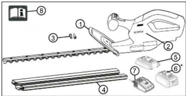 AL-KO HT 2000 - Leveringsomfang - 1