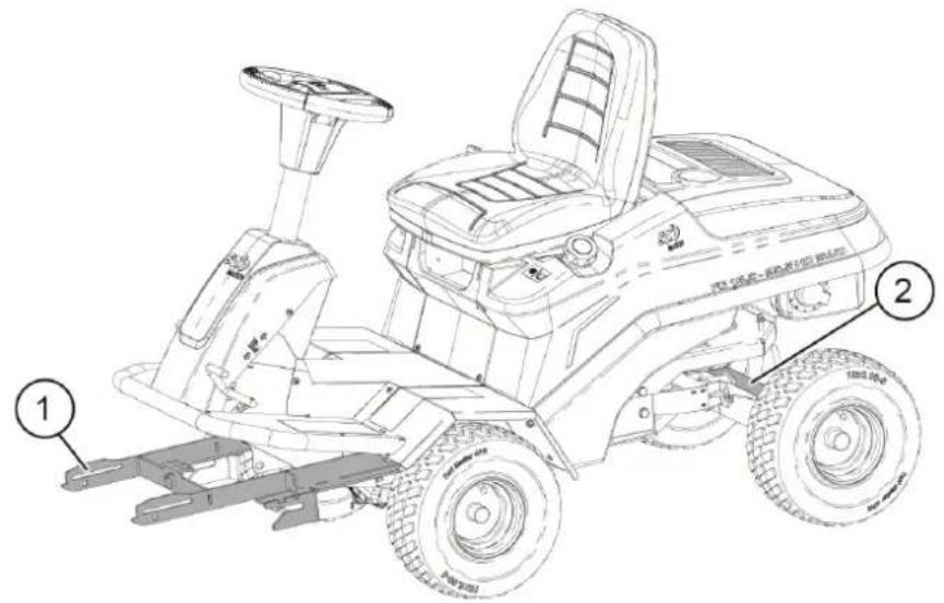 AL-KO Solo FC 1390.5 HD 2WD - Points defixation - 1