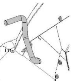 AL-KO Solo FC 1390.5 HD 2WD - Hulpstuk omlaagklappen: - 1