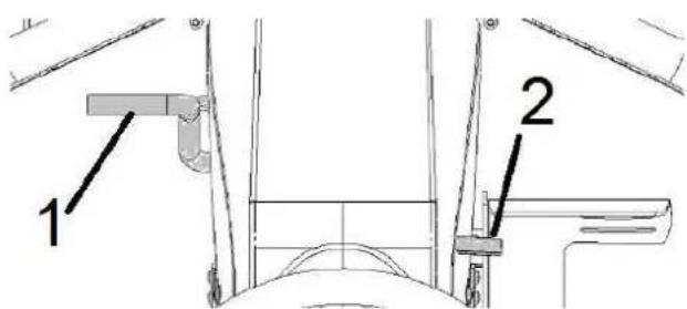 AL-KO Solo FC 1390.5 HD 2WD - Lifting and lowering the front device - 1