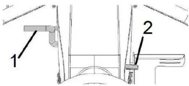 AL-KO Solo FC 1390.5 HD 2WD - Aan de voorzijde aangesloten hulpstukken omhoog en om klappen - 1