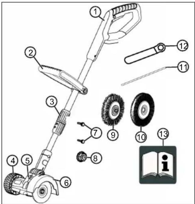 AL-KO MB 2010 - Scope of supply - 1