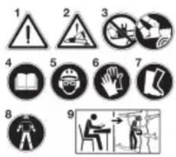 AL-KO BKS 2625 TSB - Symbols - 1