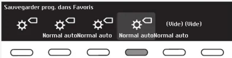 ASKO T611VU.W.U - Modifi cation de la liste des favoris - 1