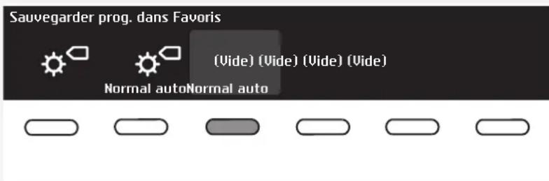 ASKO T611VU.W.U - jouter aux programmes favoris (Ajout fav) - 5