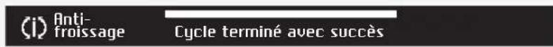 ASKO T208C.W.U - ÉTAPE7: FIN DU PROGRAMME - 2