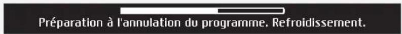 ASKO T208V.W.U - Pause, arrêt, ou modifi cation du programme - 3