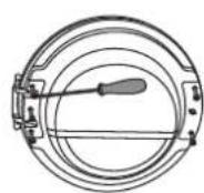 ASKO T208H.W.U - INVERSION DU SENS D'OUVERTURE DU HUBLOT - 6