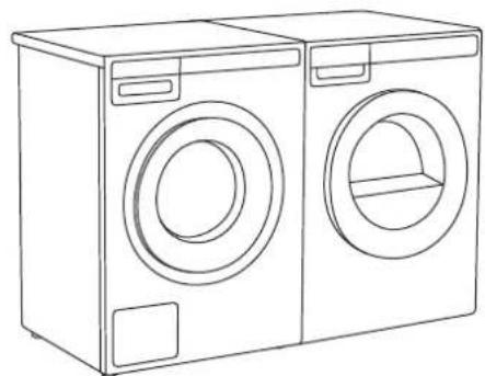 ASKO T411VD.W.U - EMPLACEMENT DU SÈCHE-LINGE - 8