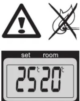 set room 25 20 °C