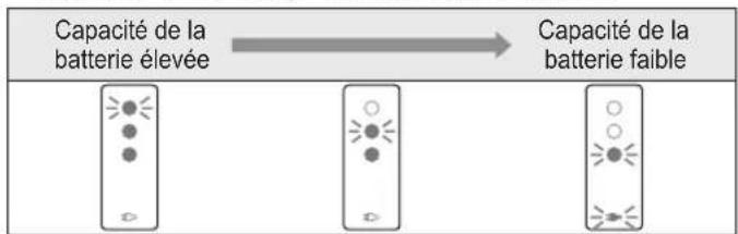 PANASONIC ERSP20 - À propos de la charge restante approximative - 1