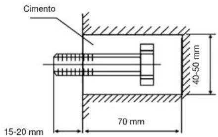 DAITSU AUD 90 - A- Instalacao em parede de betao: - 2
