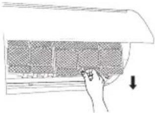 DAITSU DSM 9KIDB - Retirez le filtré à air - 1