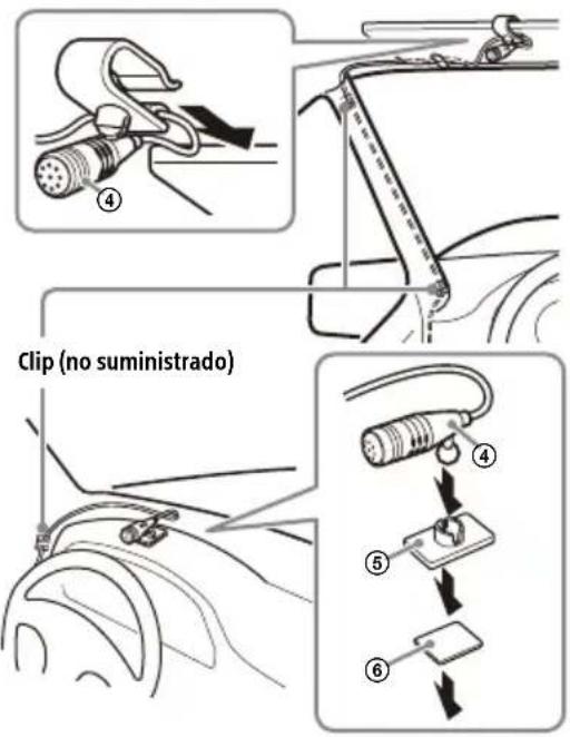 SONY XAVAX6000 - Instalación del microfondo - 1