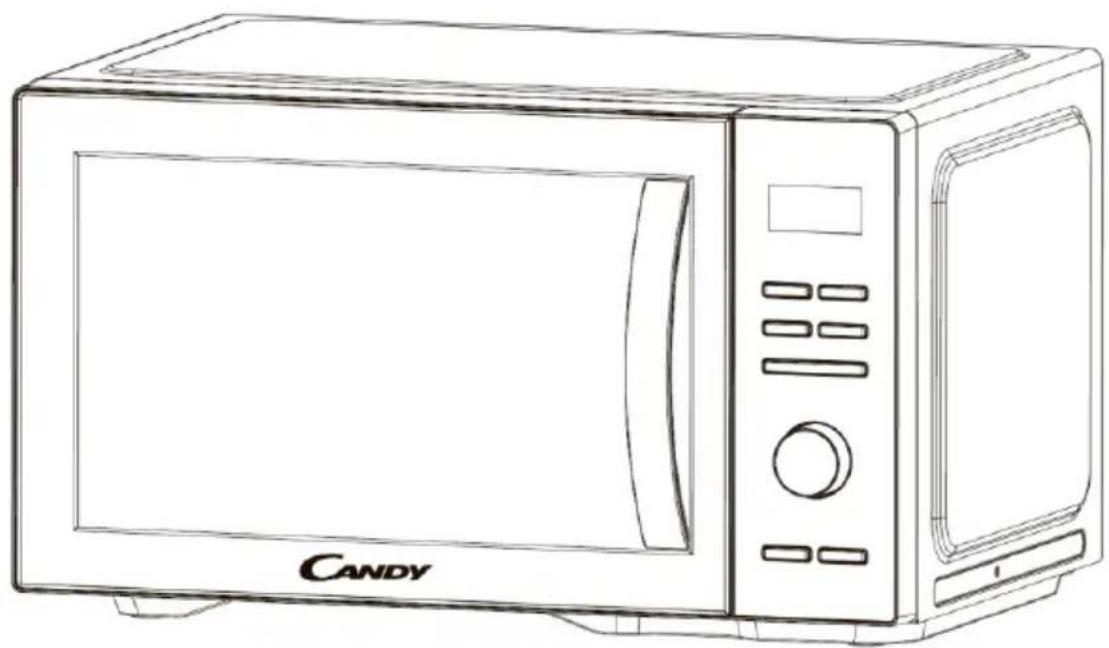 CANDY CMGA31EDLB - Forno Micro-ondas MANUAL DE INSTRUÇÉS - 1